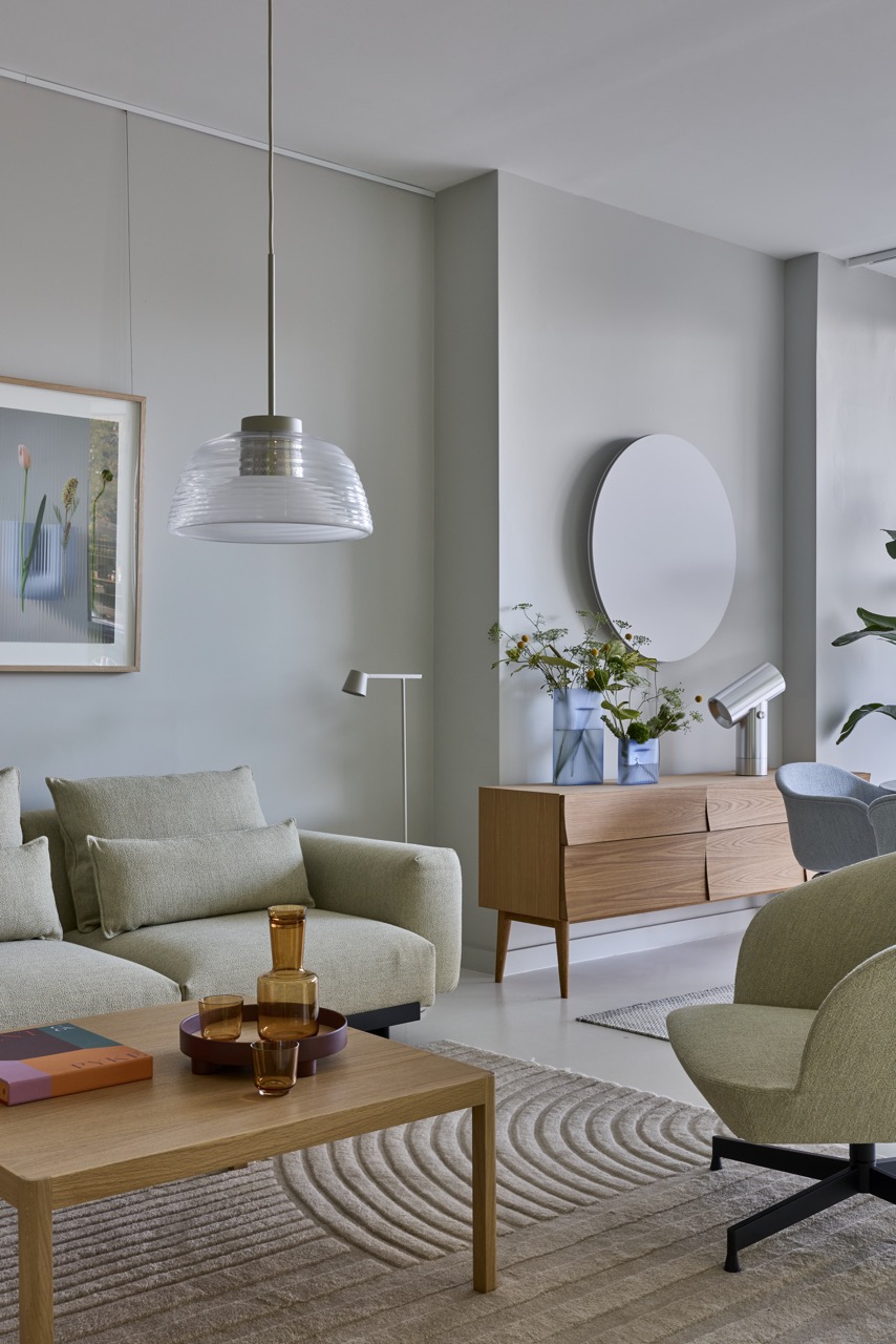Contemporary furniture in the Muuto Woollahra space
