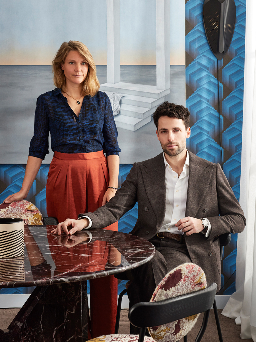 Louise & Jean Baptiste, La Chance cofounders