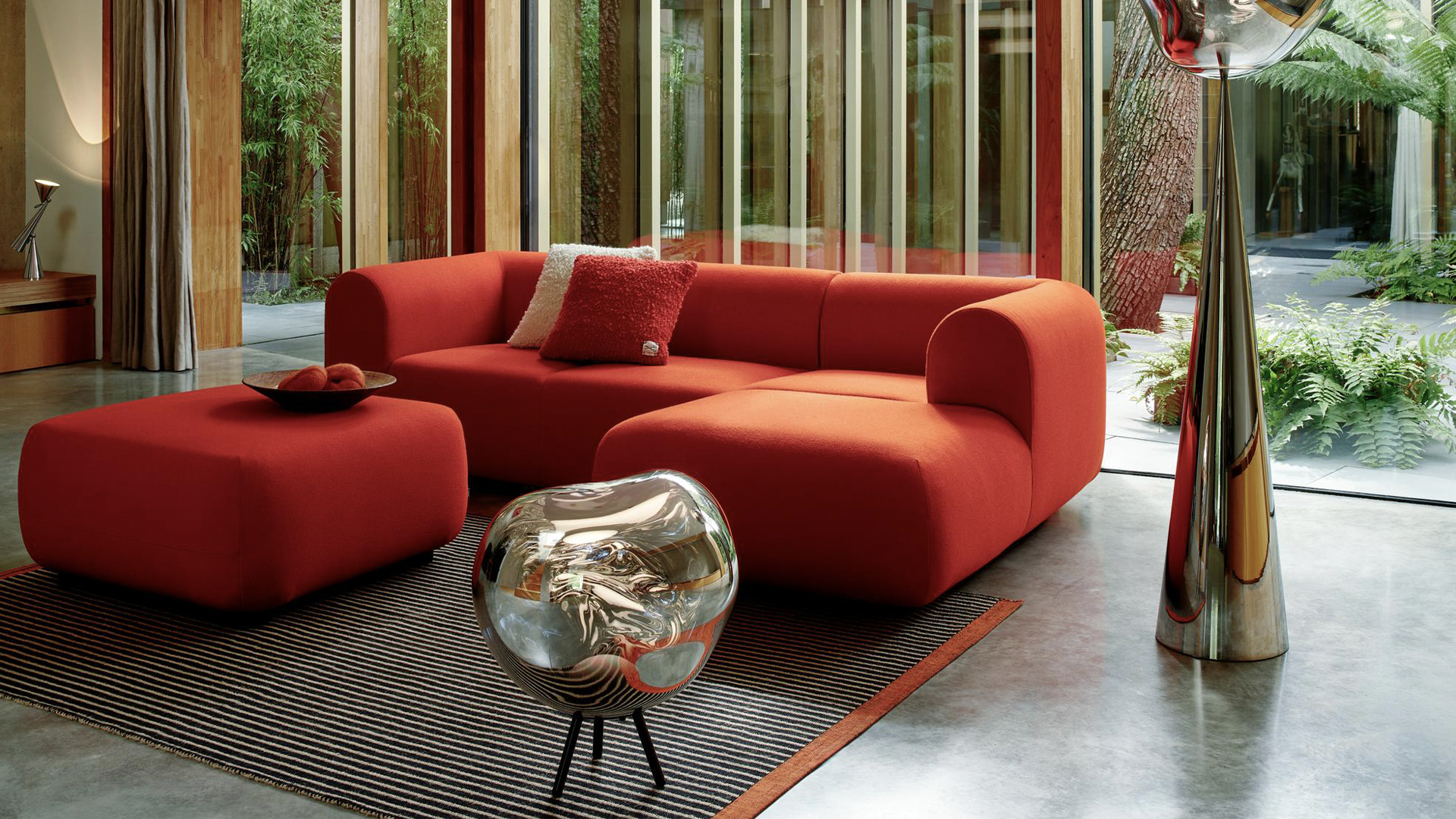 Melt Portable Large Hanging/Floor Lamp, Lifestyle