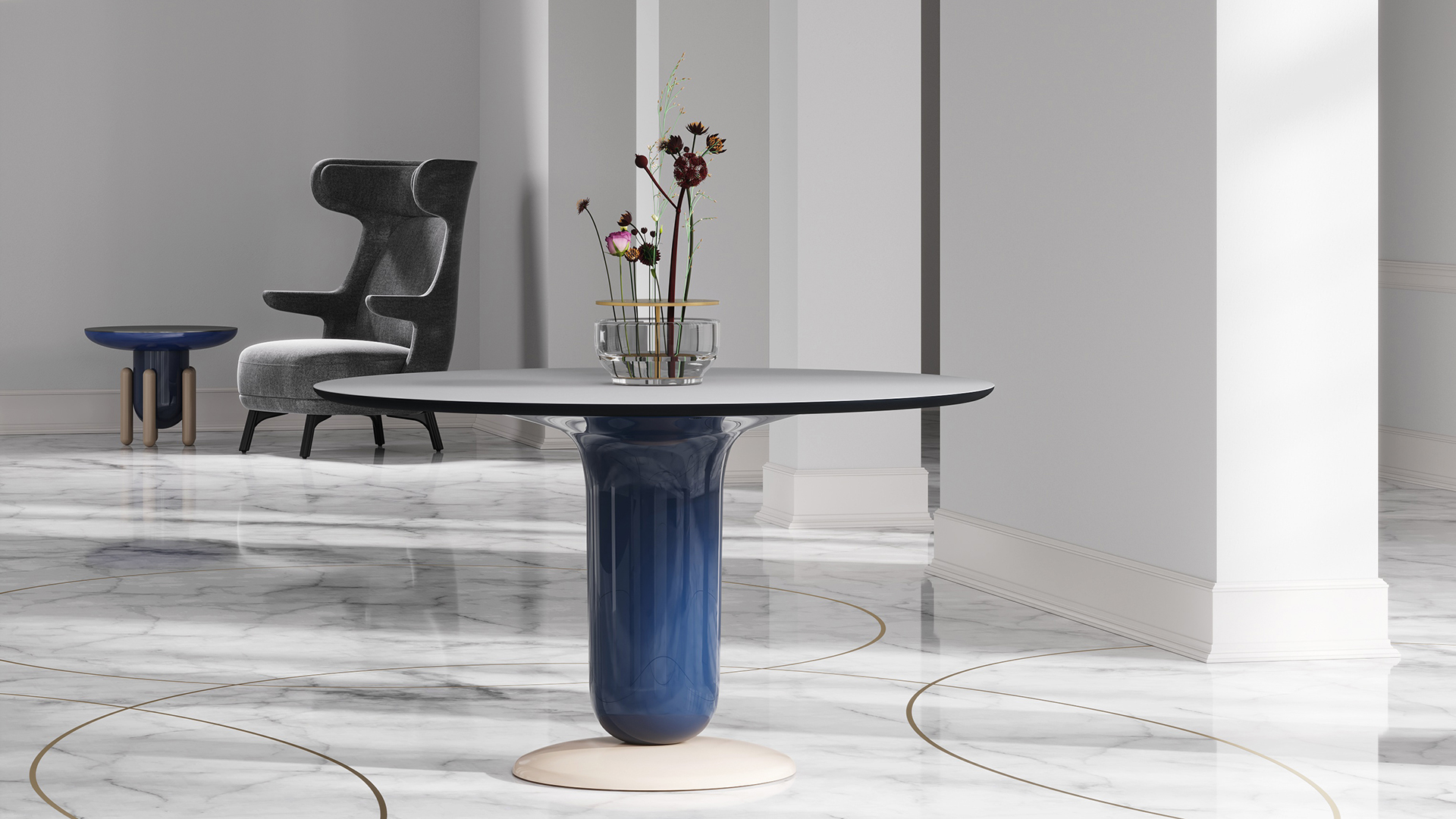 Explorer 4 Dining Table, Lifestyle