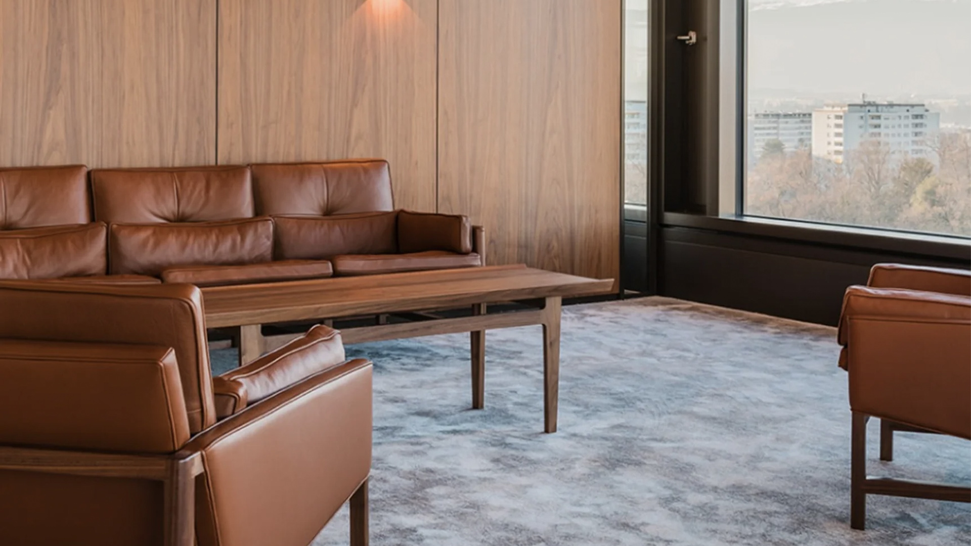 Wood Frame Sofa, Lifestyle