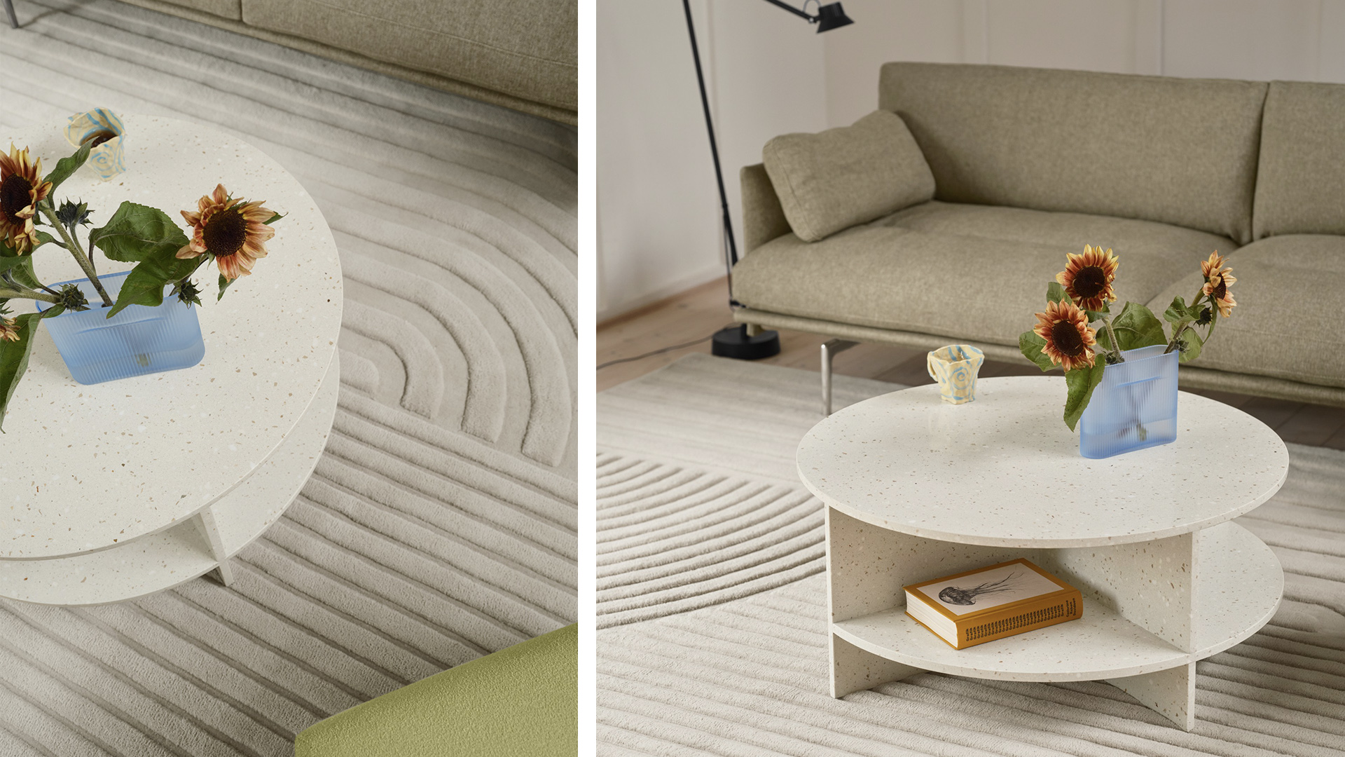 Halves Coffee Table, Lifestyle