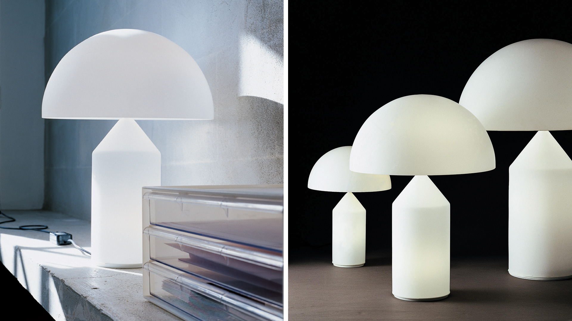 Atollo Table Lamp, Glass - Lifestyle