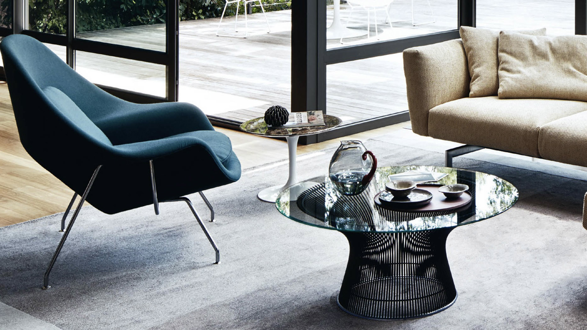 Platner Coffee Table, Lifestyle