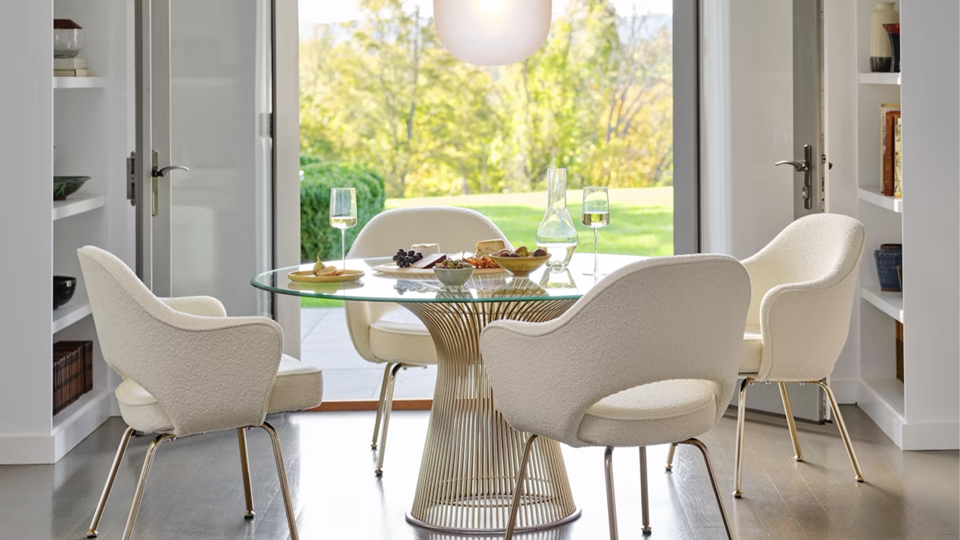 Platner Dining Table, Lifestyle