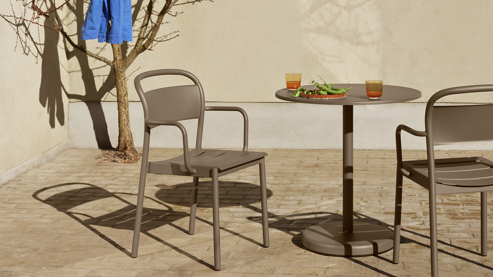 Linear Steel Armchair, Lifestyle