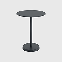 &Oslash; 700mm 2&ndash;4 Seat Round Counter Height Table