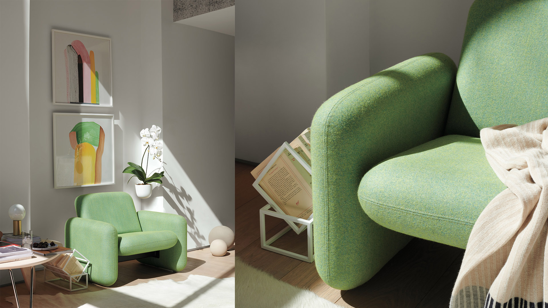 Wilkes Modular Armchair, Lifestyle