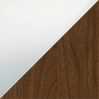Walnut & Glass