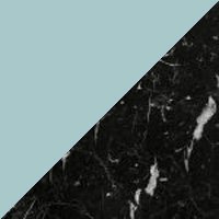 Light Blue & Black Marble