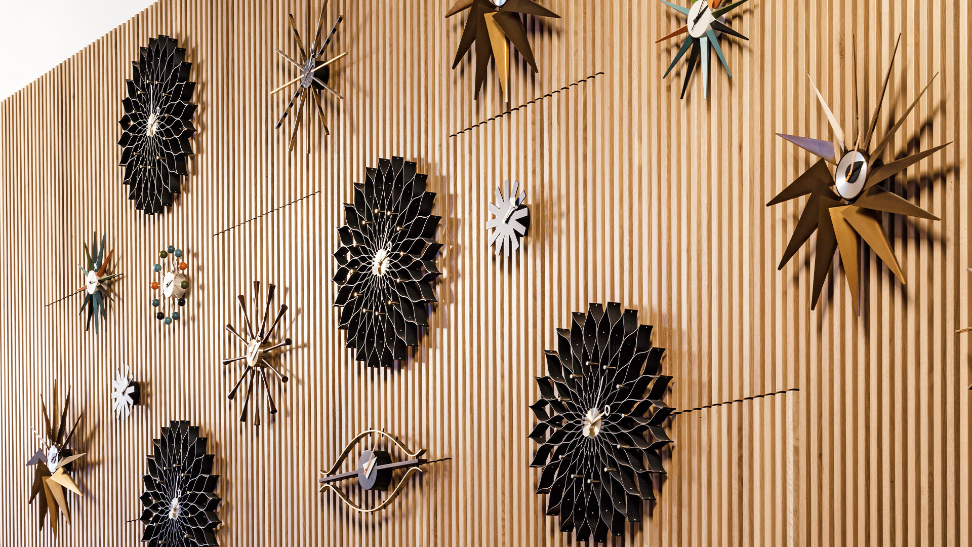 Vitra Sunburst Wall Clock | Living Edge