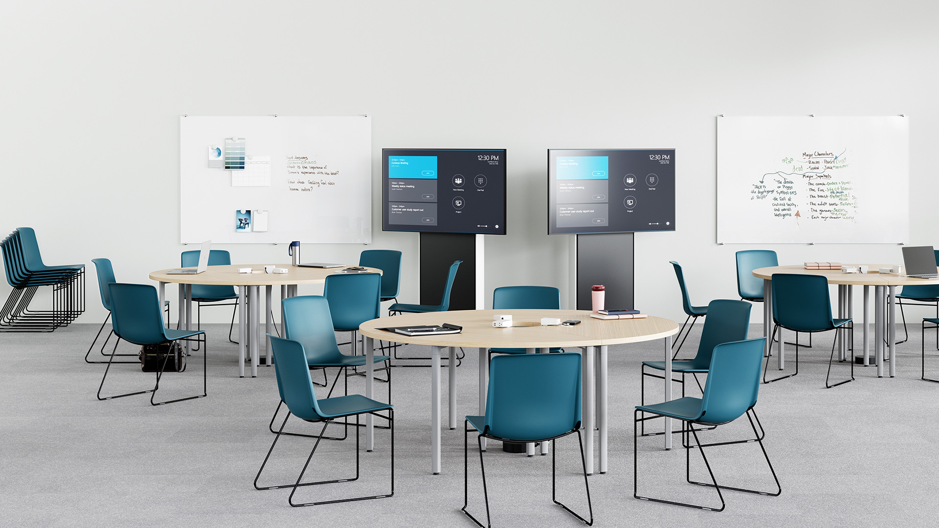 Pronta Stacking Chair, Lifestyle