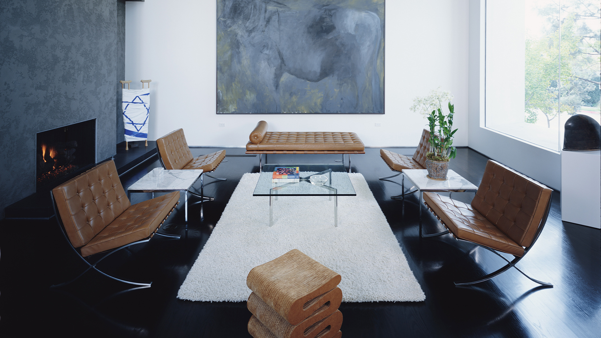 Knoll Barcelona Coffee Table Living Edge