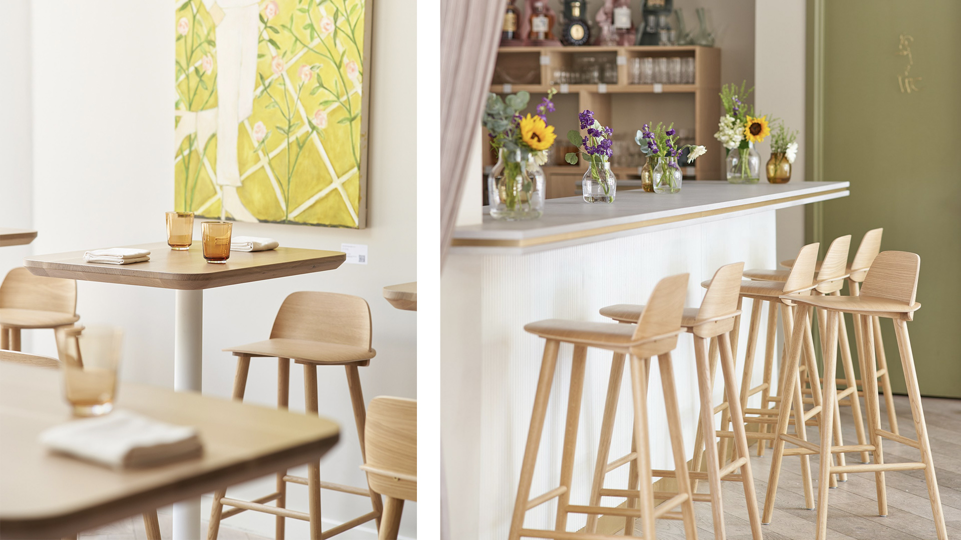 Muuto Nerd Bar Stool Living Edge