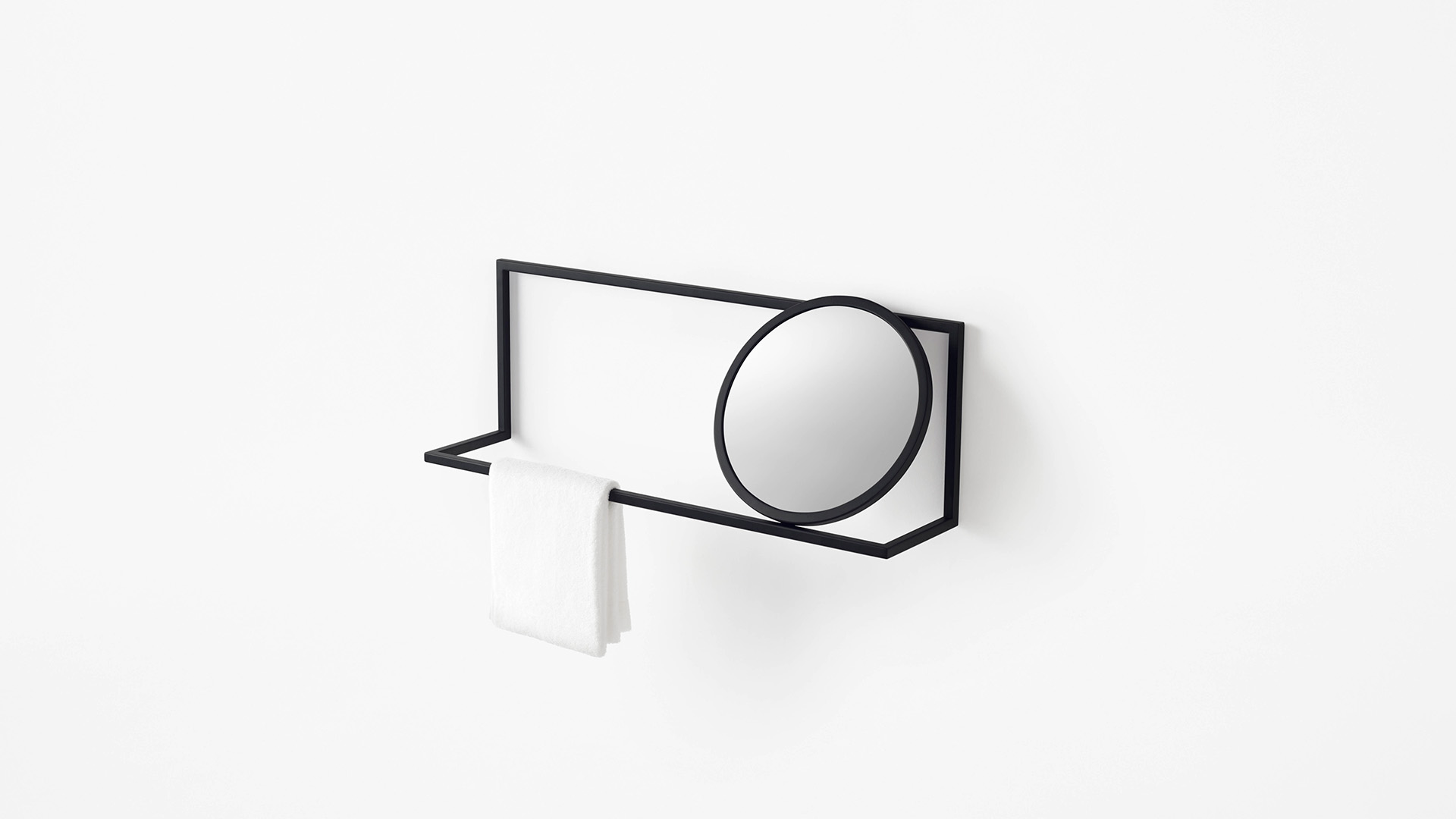 Frame Wall Mirror, Small, Lifestyle