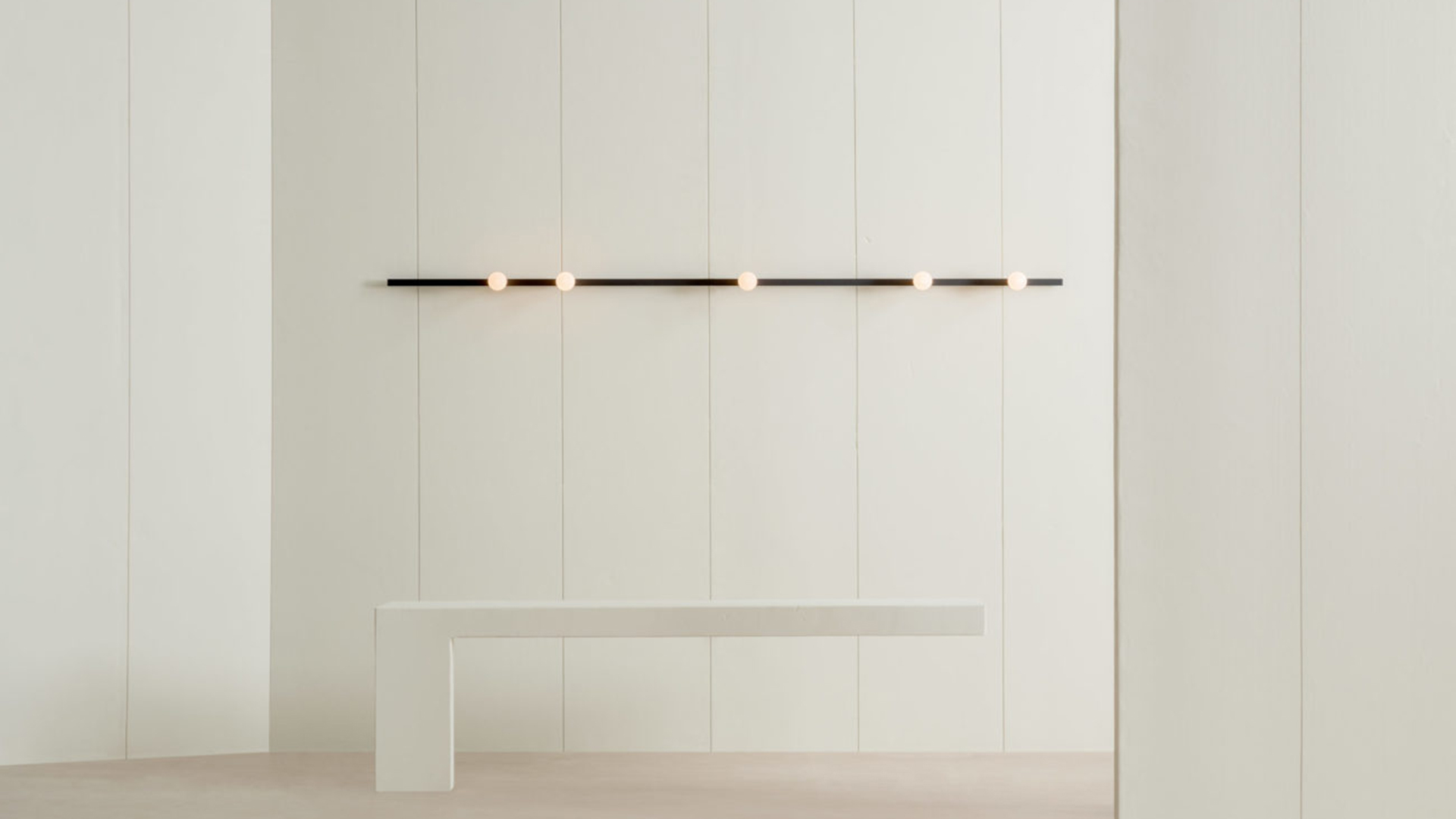 Dot 10 Line Wall Lamp, Lifestyle