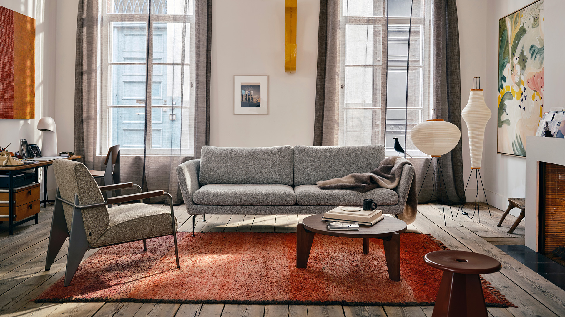 Gu&eacute;ridon Bas Coffee Table, Lifestyle