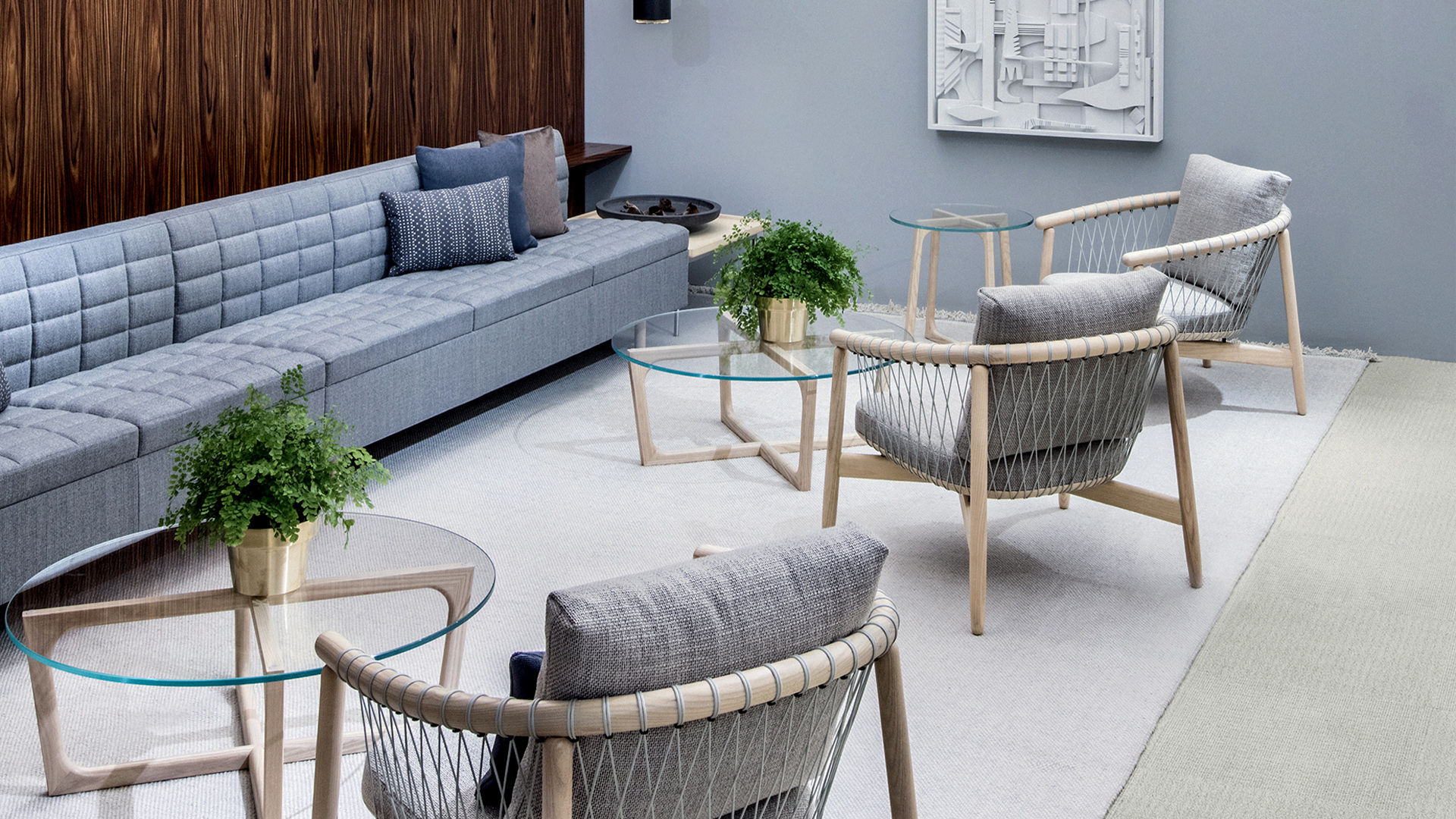 Tuxedo Classic Lounge Seating Sofa, Lifestyle