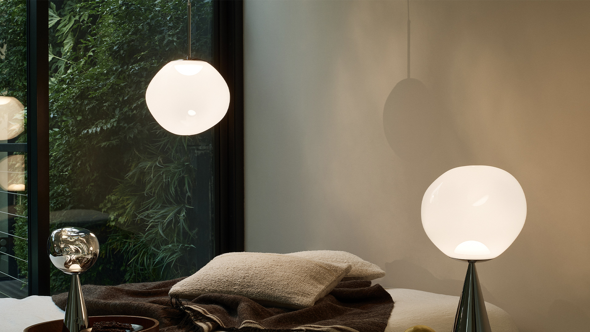 Tom Dixon Melt Mini Pendant, Opal | Living Edge
