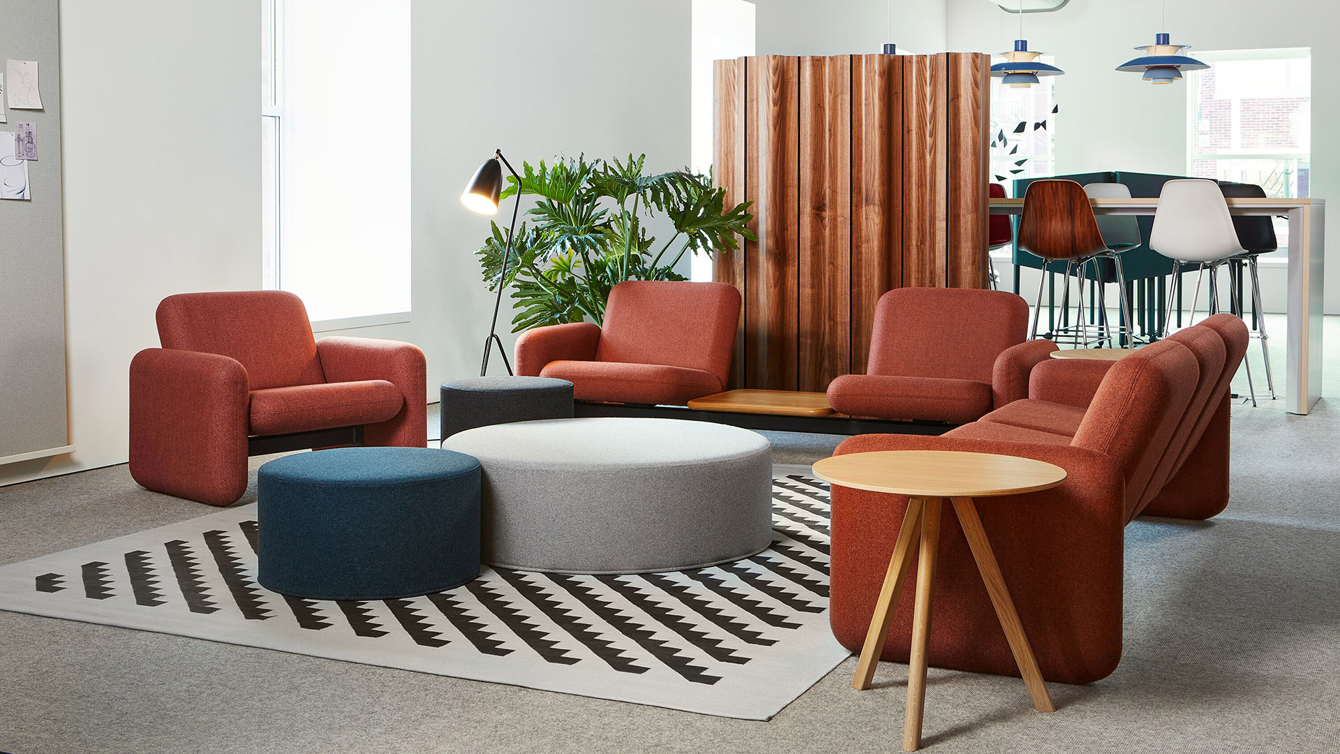 Wilkes Modular Armchair & Sofa, Lifestyle