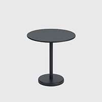 &Oslash; 700mm 2&ndash;4 Seat Round Table