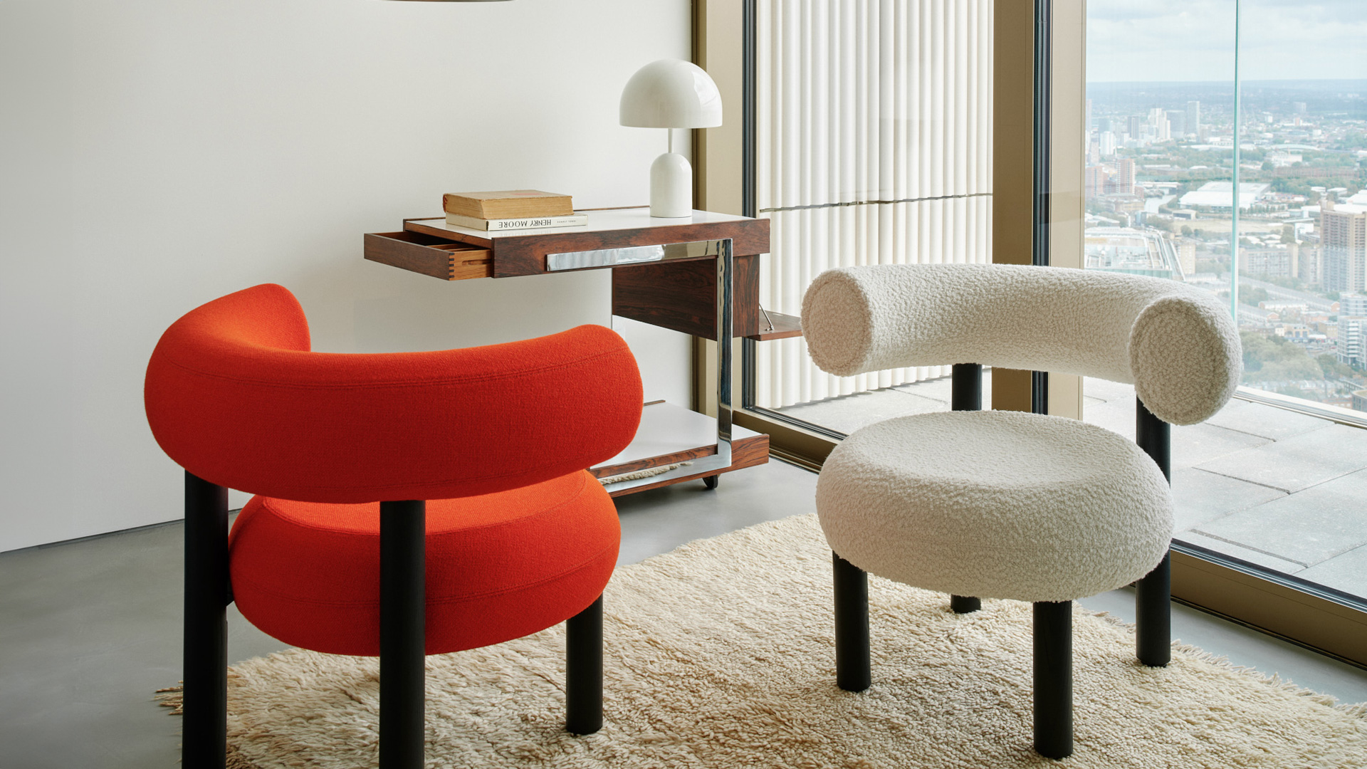 Fat Lounge Chair, Wood