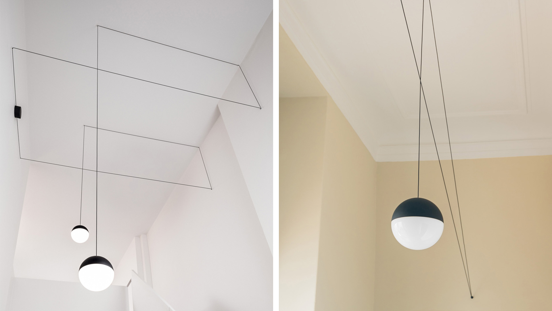 String Sphere Pendant Light, Lifestyle