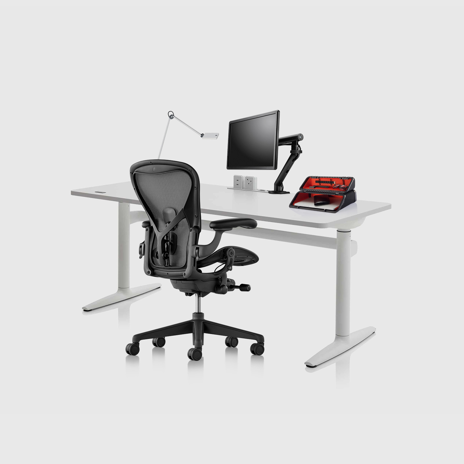 Home Office Bundle Premium Height Adjustable