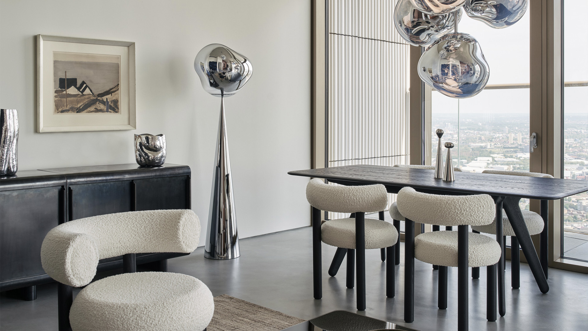 Fat Dining Chair, Wood, Lifestyle