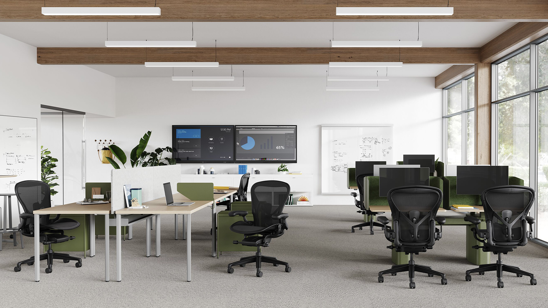 Aeron Chair, OE1 Micro Pack, Lifestyle