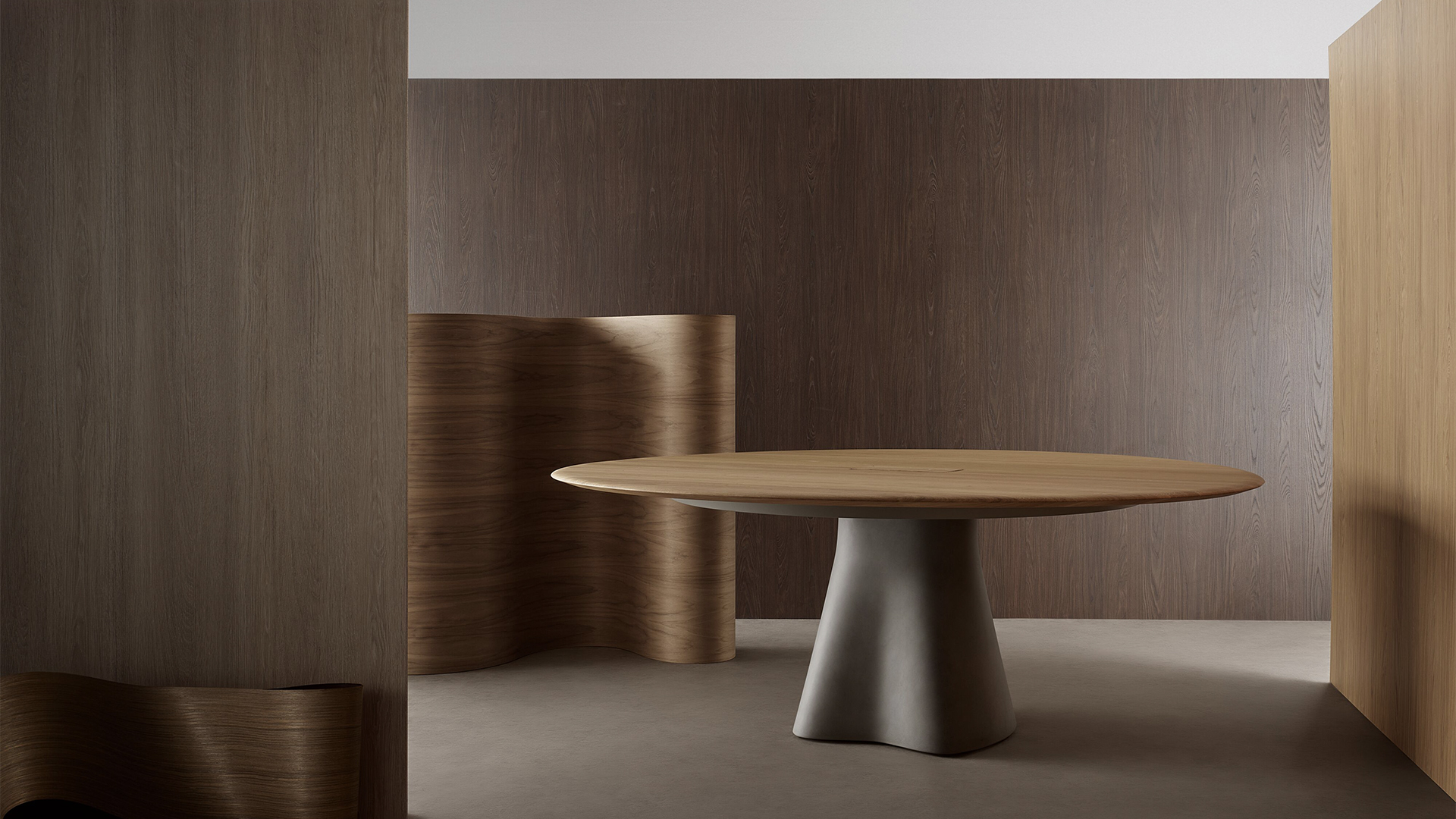 Temno Table, Round, Lifestyle