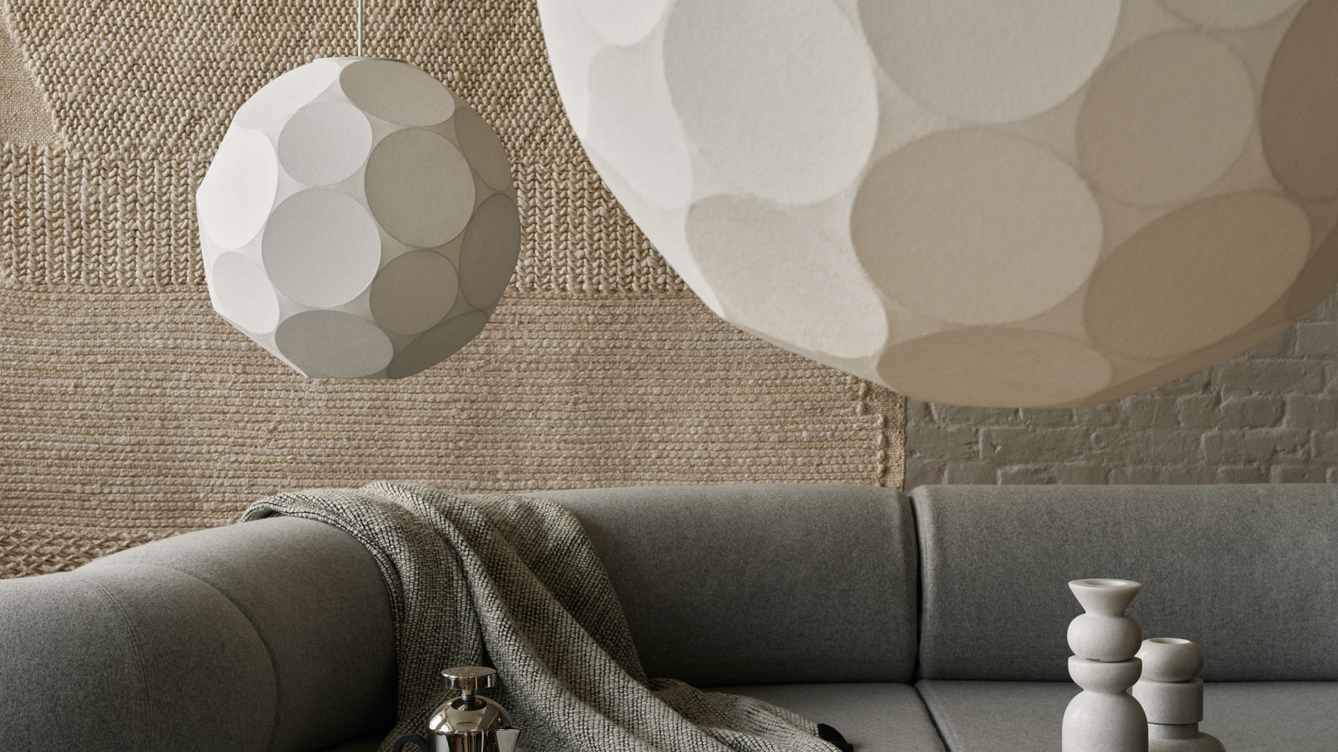 Soft Pendant, Large, Lifestyle