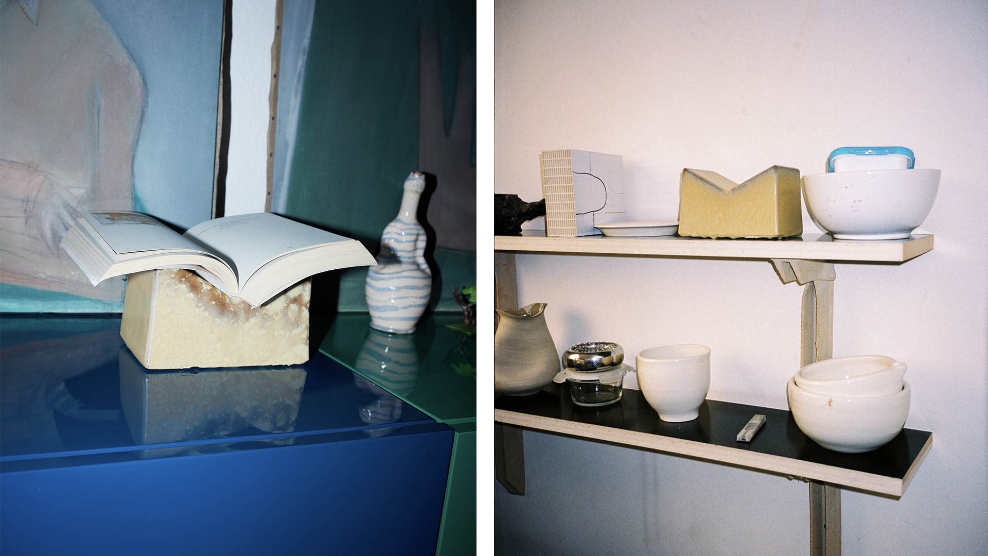 Ceramic Bookstand, Lifestyle