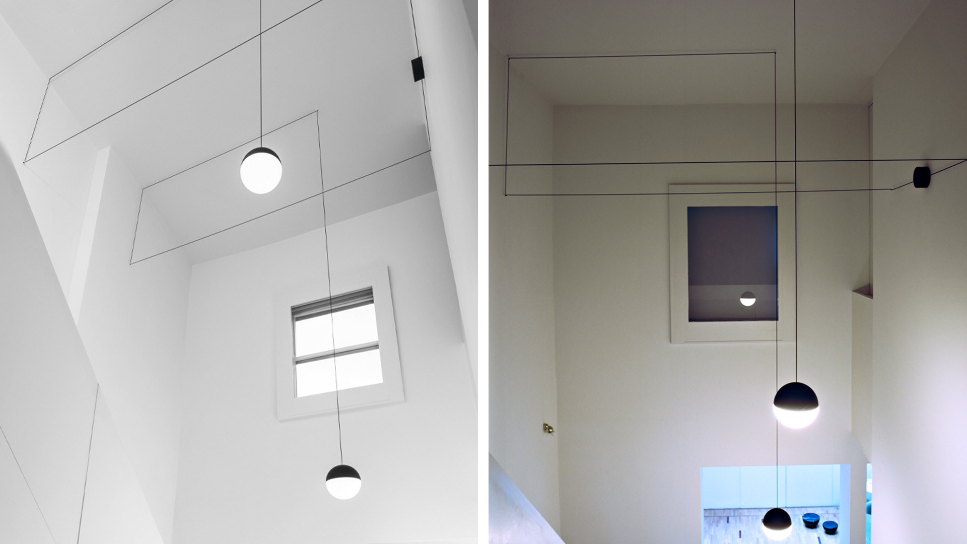 String Sphere Pendant Light, Lifestyle