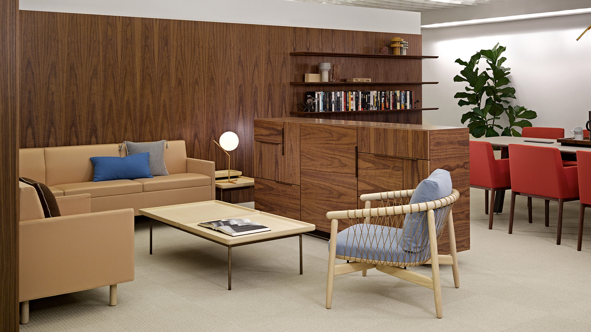 Tuxedo Classic Lounge Seating Sofa, Lifestyle