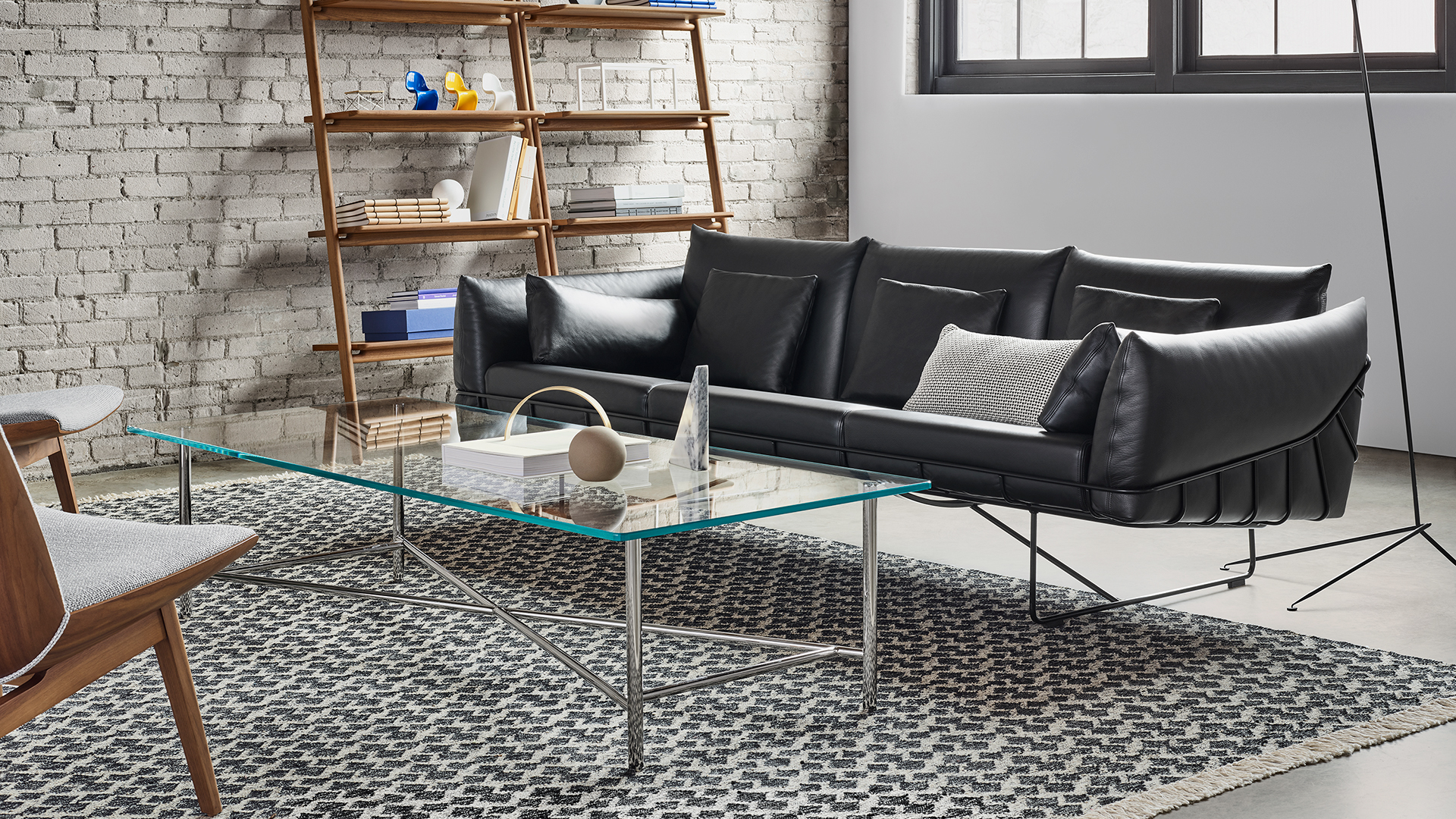 Wireframe Sofa, 3 Seater, Lifestyle