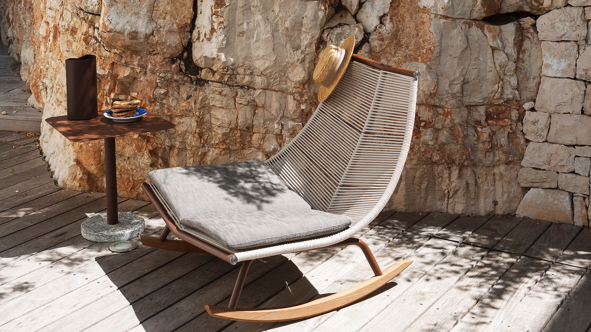 Laze Lounge Rocking Chair, Lifestyle