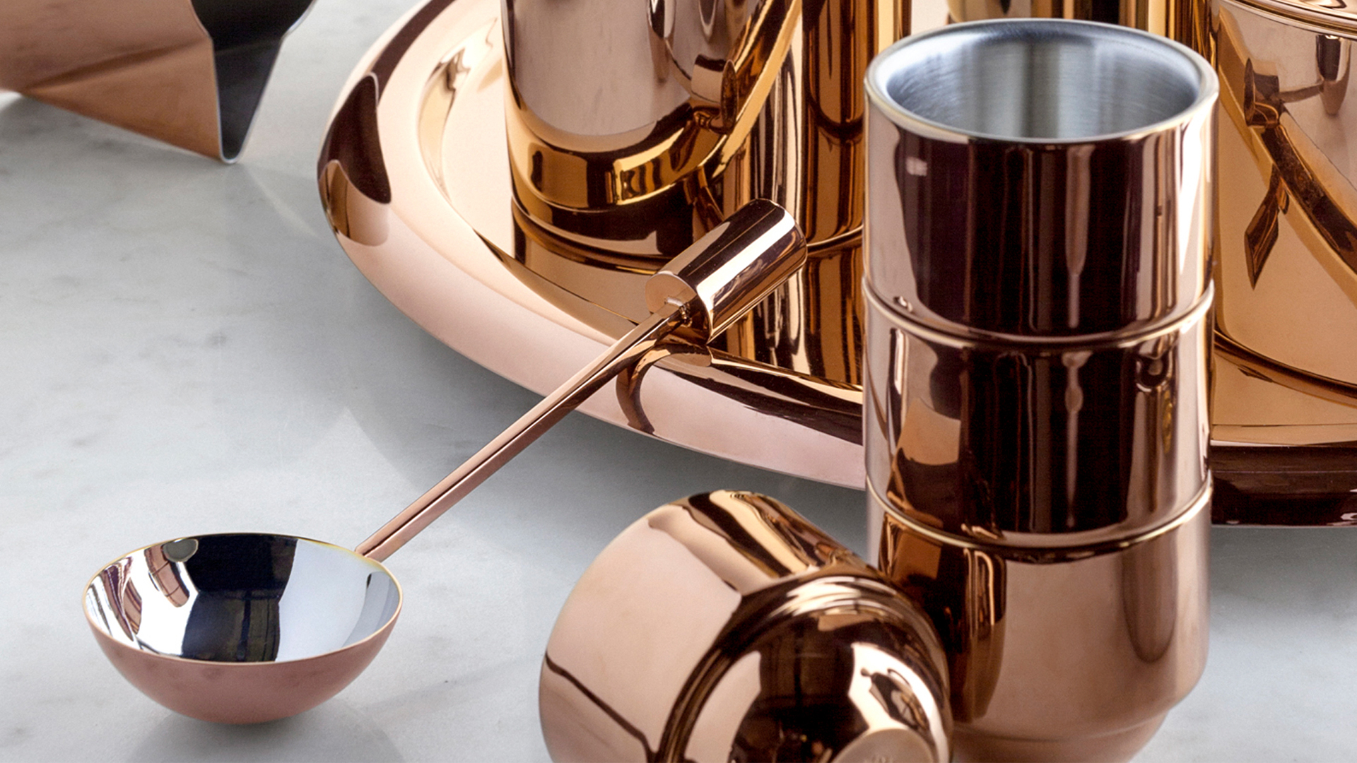 Tom Dixon Brew Coffee Scoop Living Edge