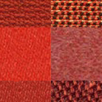 Fabric Mix Earth Red