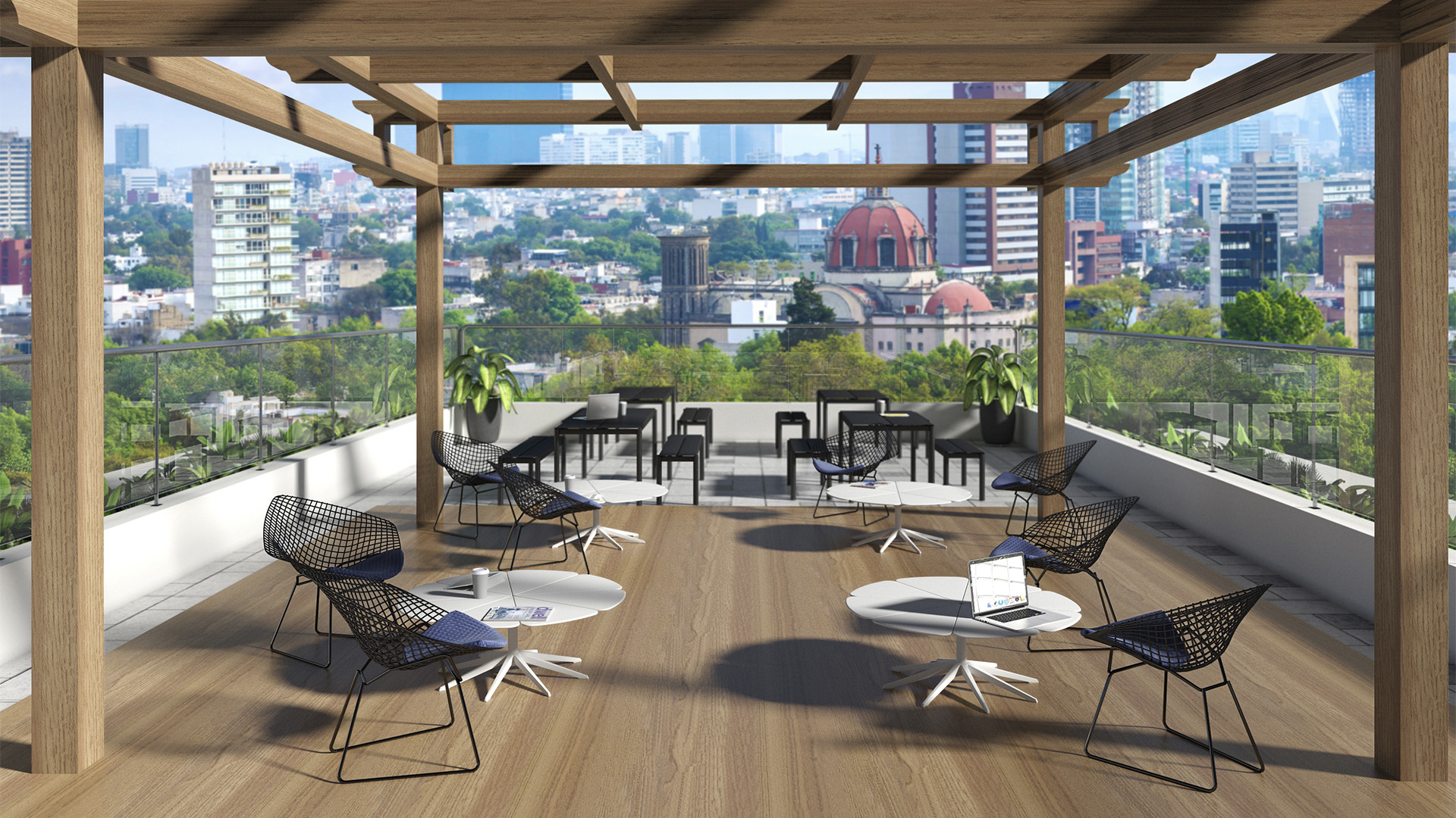 Petal Coffee Table, Lifestyle