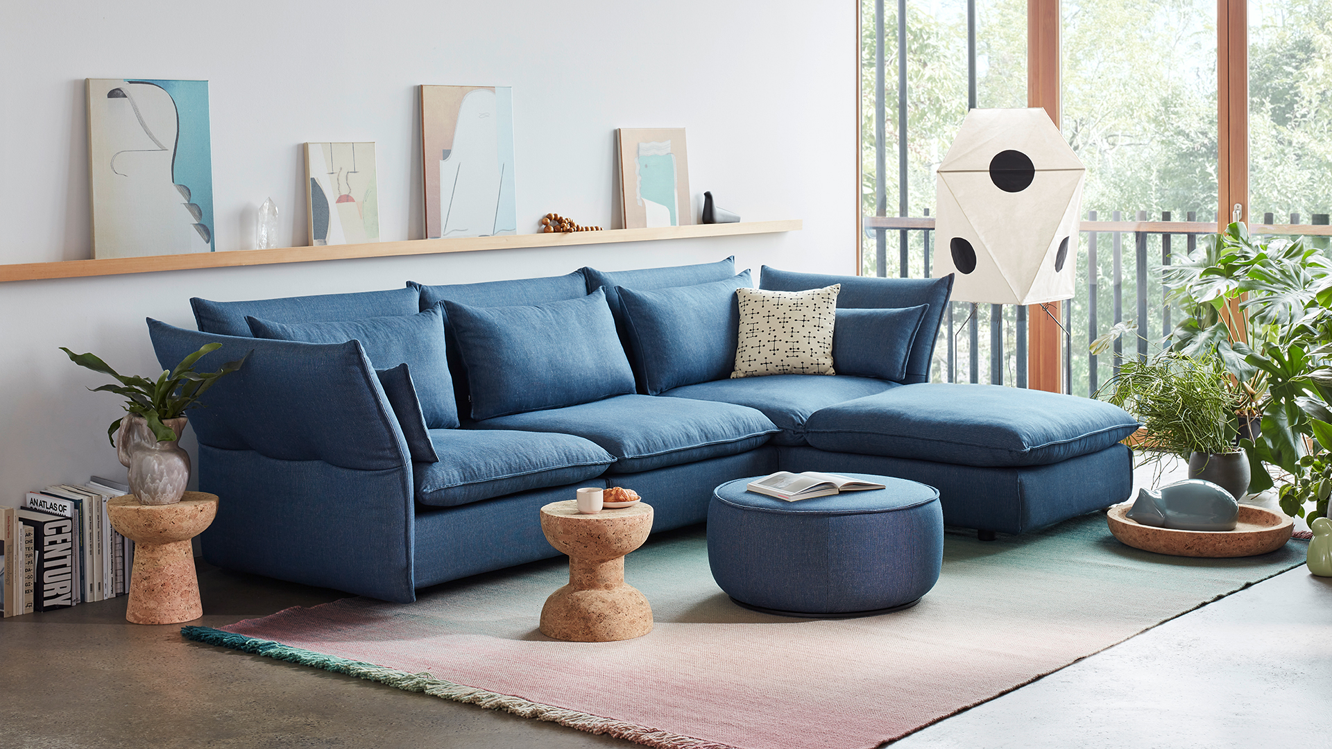 Mariposa Corner Sofa, Lifestyle