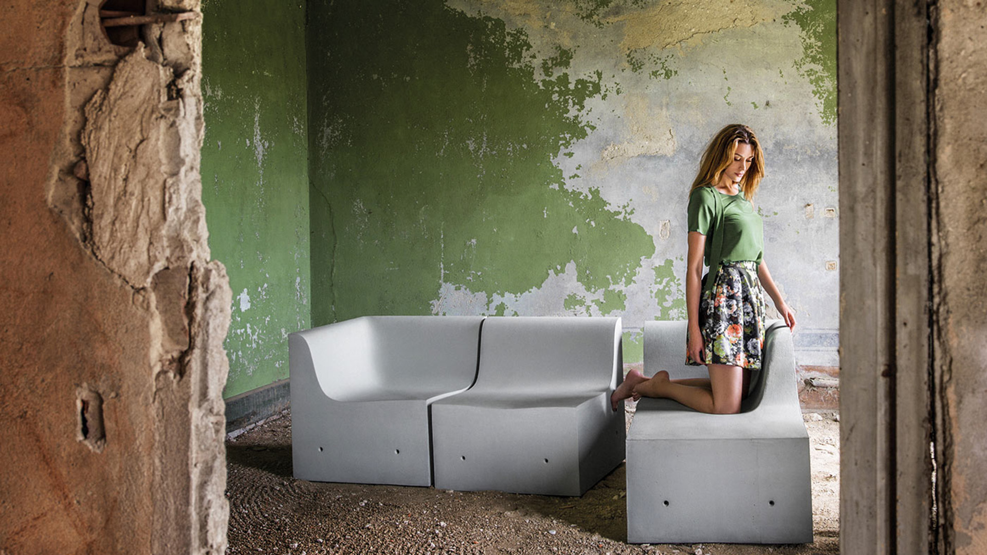 Softcrete Sofa, Lifestyle