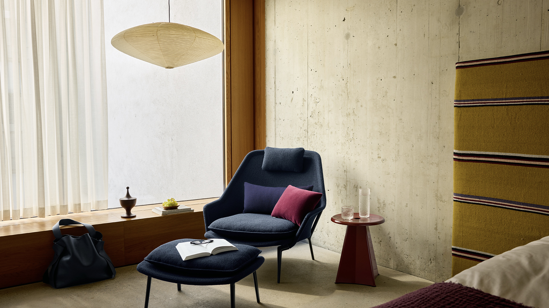 Slow Chair & Ottoman, Lifestyle