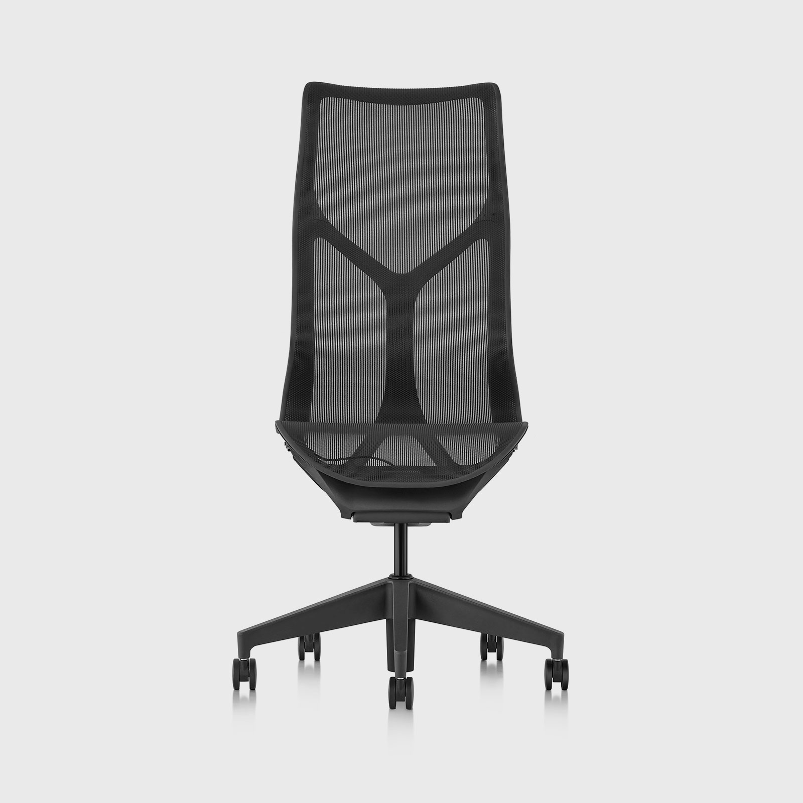 Herman Miller Cosm Chair, Canyon, Low Back, Fixed Arms