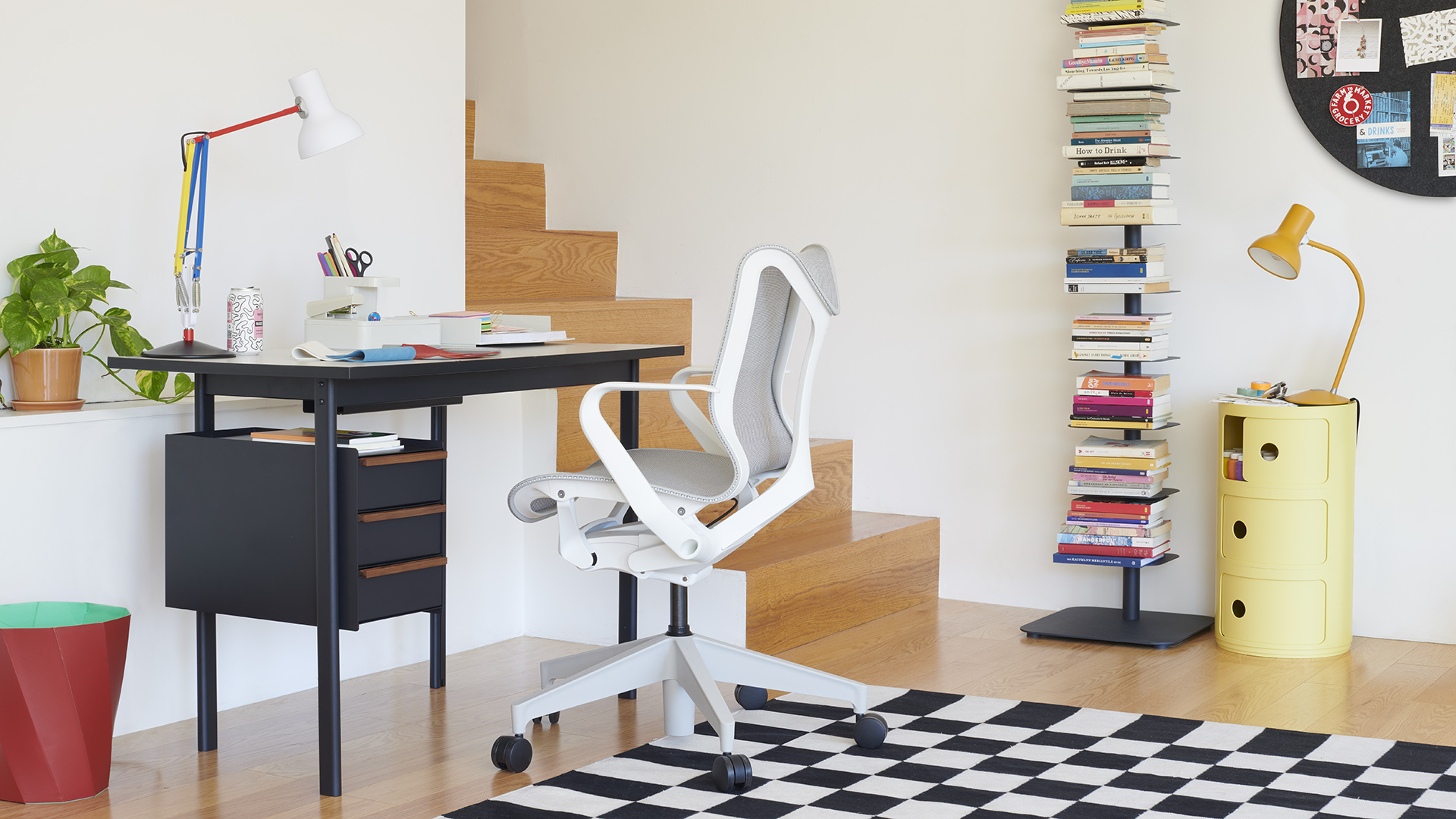 Mode Desk with Storage, Lifestyle