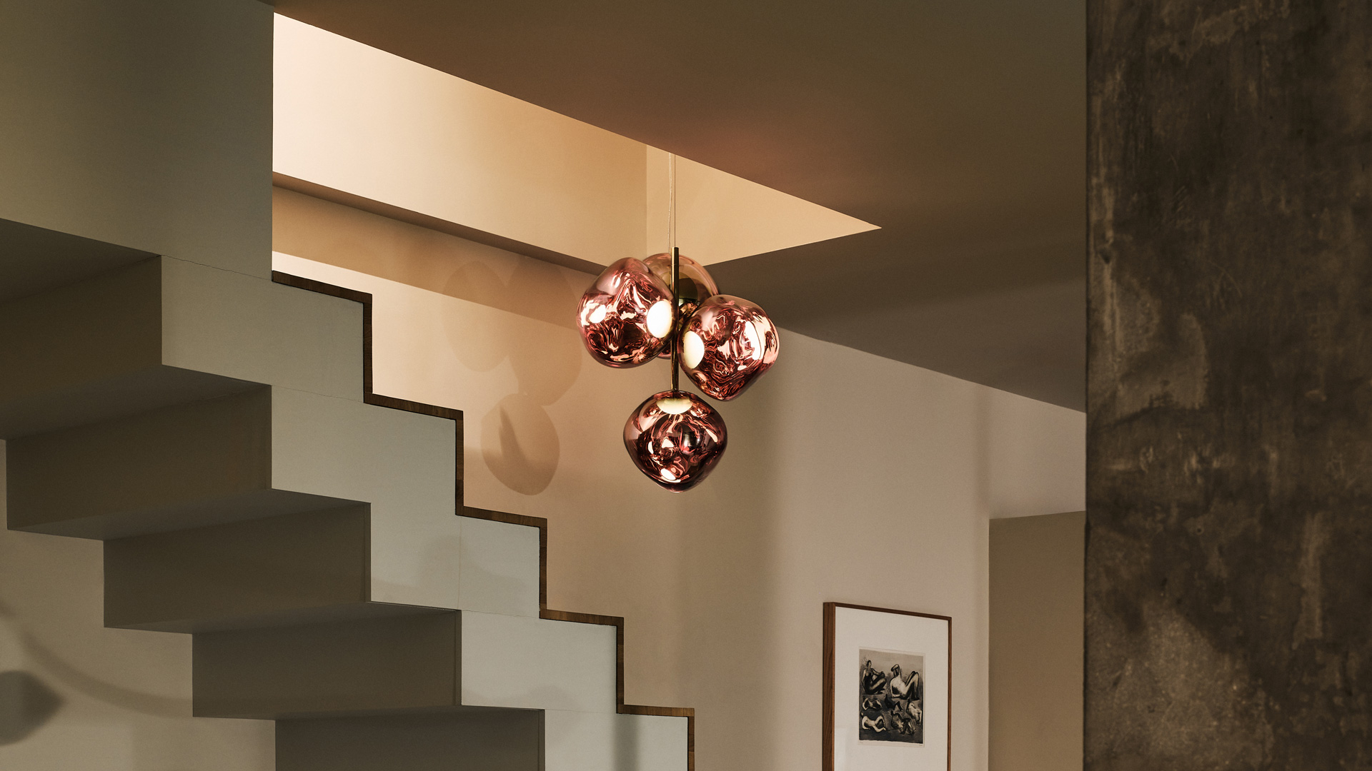 Melt Chandelier, Mini, Lifestyle