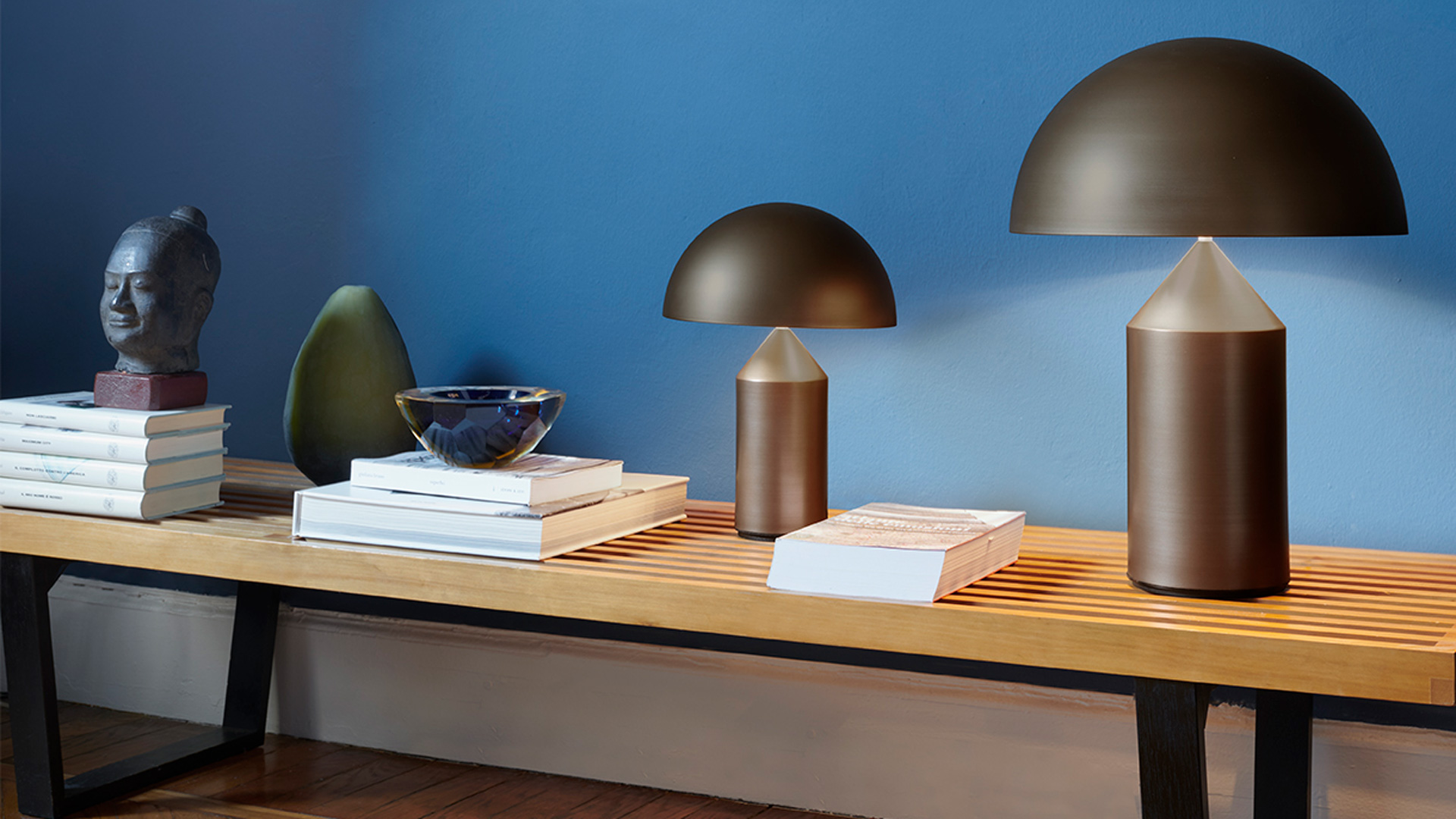 Atollo Table Lamp, Metal - Lifestyle