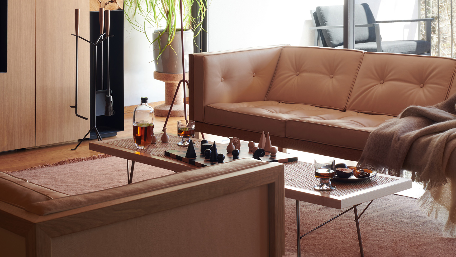 Nelson Cube Sofa & Armchair, Lifestyle