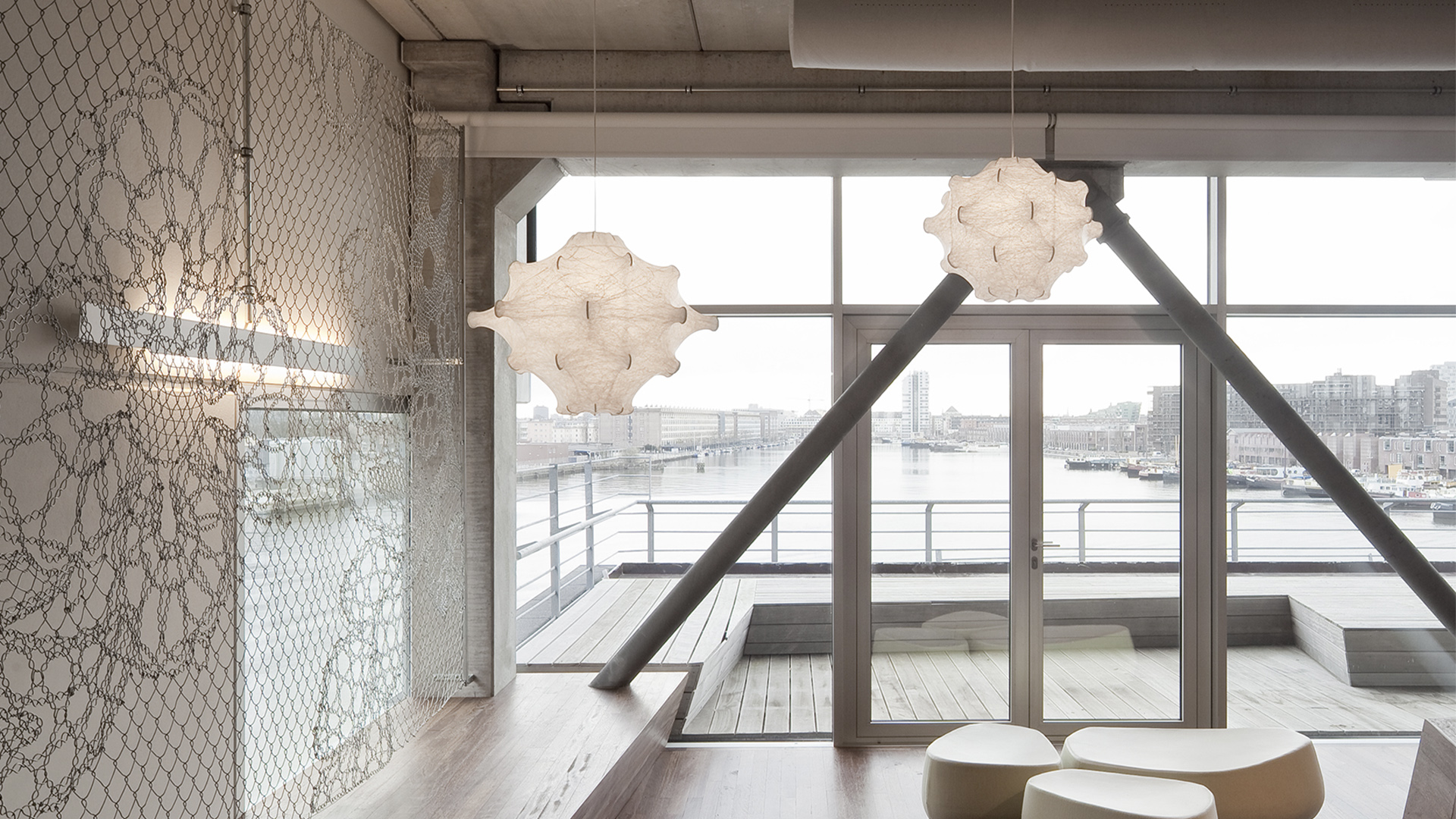 Taraxacum Cocoon Pendant, Lifestyle