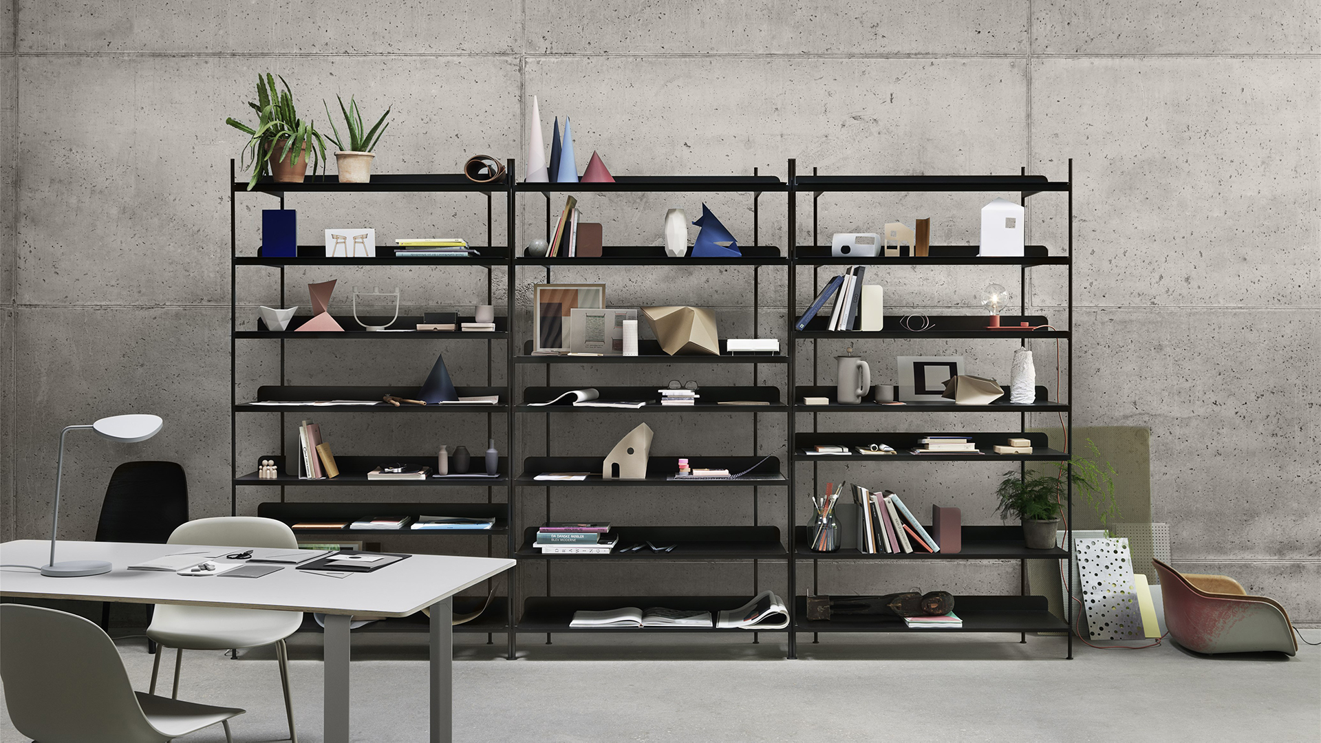 Compile Shelving System, Lifestyle